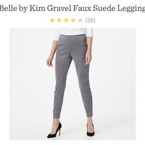 Kim Gravel faux suede